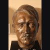 Rare Adolf Hitler Bronze Bust 2x Life- (Ottmar Obermaier) 1883-1958