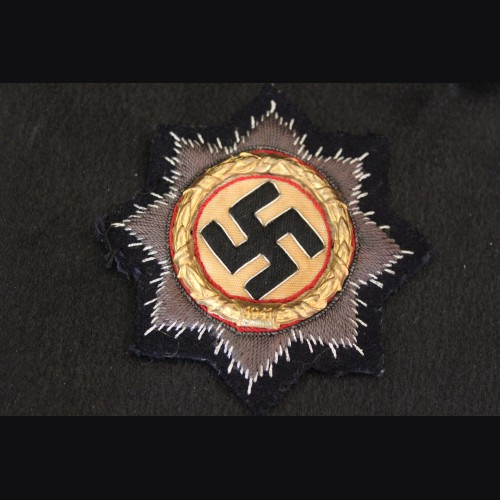 German Cross In Cloth- Black/ Panzer # 3563