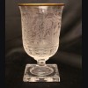 Hermann Goring Carinhall Etched Crystal Glass- Baccarat # 3570