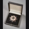 Cased German Cross in Silver- Deschler