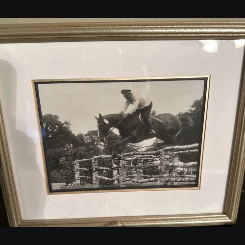 Hermann Flegeleien Autographed Equestrian Photo 1938 # 3582