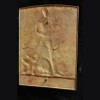 Early 1933 Bronze Adolf Hitler Propaganda Plaque- (Franz Waldmuller)