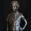 Bronze Jungmaedel- Young Maiden- Adolf Jäger (1895-1983)