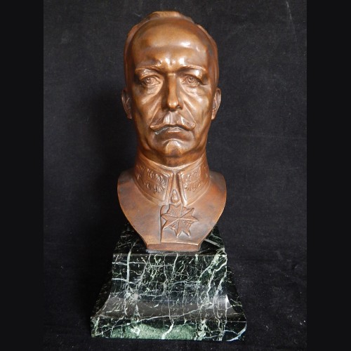 General Erich Ludendorff Bronze Bust (1917)- Ludwig Manzel # 3276
