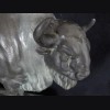 Wisentier (European Buffalo) Bronze sculpture- Albert Kraemer