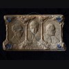 Early Bronze Propaganda Plaque- Hitler, Goering, Goebbels ( R. Kopp )