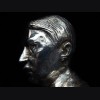 Adolf Hitler Desk Bust in Silver # 3067