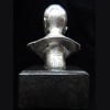 Adolf Hitler Desk Bust in Silver