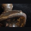 Wilhelm II Gladenbeck Bronze Pedastal Bust # 3069