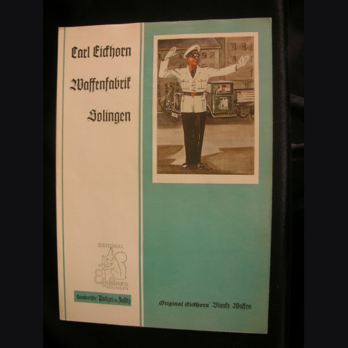 Original Carl Eickhorn Edged Weapons Flyer ( Polizei ) # 3006