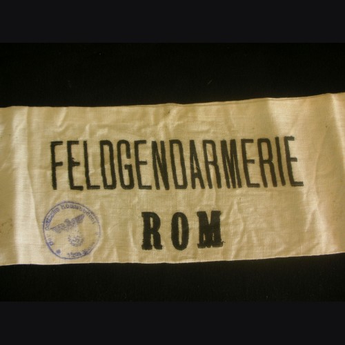 Feldgendarmerie Rom Armband- Field Police Rome