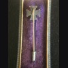 Iron Cross Enamel Stickpin- Cased