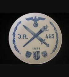 Regimental Plate I/465- Meissen # 3125