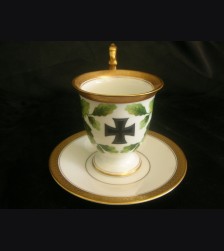 Iron Cross Patriotic Cup and Saucer- Rosenthal # 3126