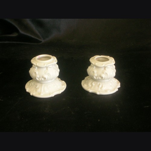 Allach Porcelain Candle Holders 