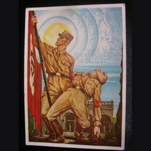 Putch Commemorative Postcard 1923