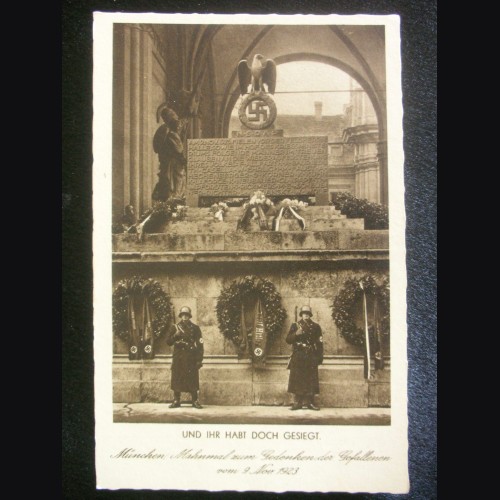 Munich Feldherrnhalle Postcard