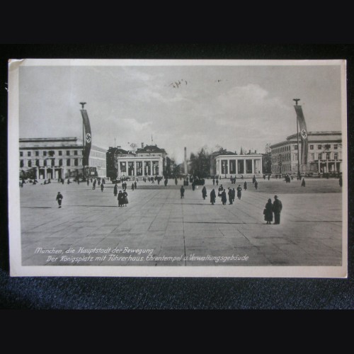 Munich Konigsplatz Postcard