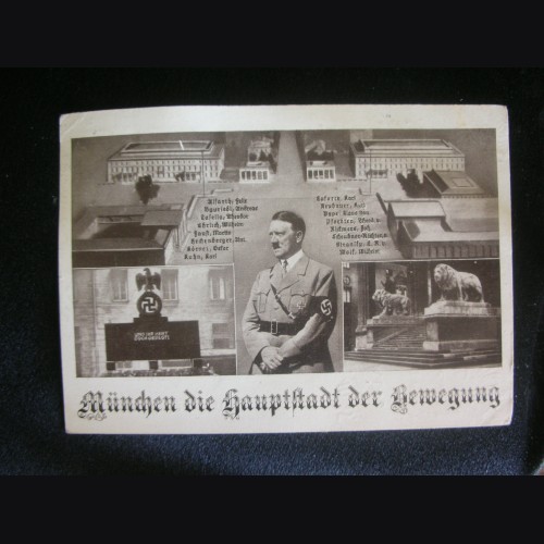 Hitler Konigsplatz Postcard