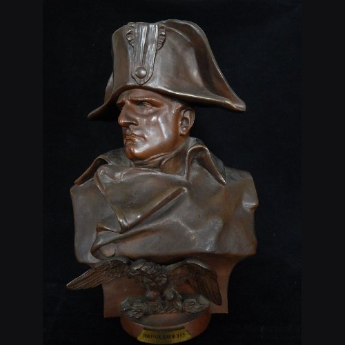 Renzo Colombo Napoleon- Bronze Bust 1885 # 3132