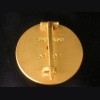 Gold Party Badge 30mm Deschler- Leopold Auer  # 1044