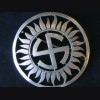 National Socialist Ladies Brooch ( Sunwheel ) # 1450