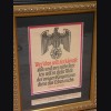 Third Reich Propaganda Poster- Framed # 1707