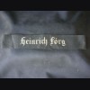 S.A Martyr Cufftitle- Heinrich Forg/ 1934 # 1784