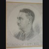 Adolf Hitler Artist Sketch- Albert Reich (1881-1942) # 1901