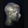 Adolf Hitler Bust 2x Life In Wood  # 1904