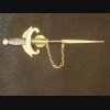 Sword Tie Pin or Lapel Pin # 1939