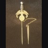 Sword Tie Pin or Lapel Pin # 1939