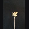 Cased and Attributed Gau Thuringen Badge w/ Stickpin # 2116