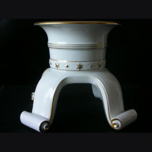 Allach Model #89 Candle Holder W/ Gold Accents ( Diebitsch  # 1028