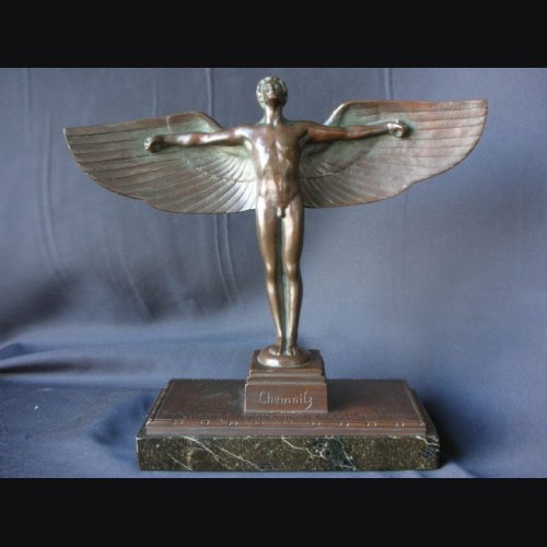 Bronze Icarus Dedicated 1925 ( Peter Breuer ) # 1113