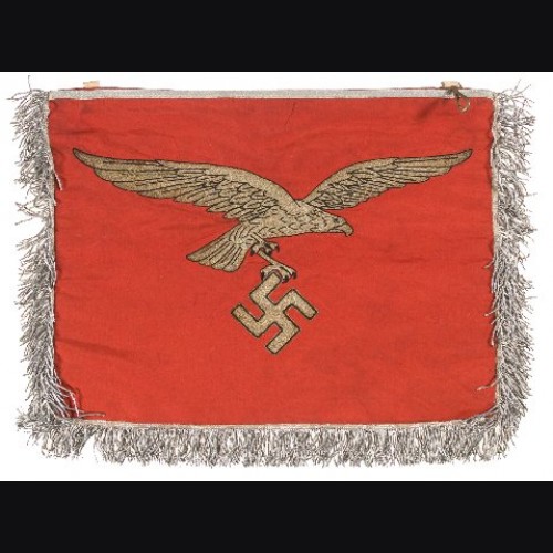Luftwaffe Flak Regiment Trumpet Banner  # 1136