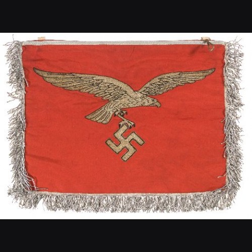 Luftwaffe Flak Regiment Trumpet Banner  # 1136
