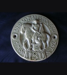 Third Reich NSV Porcelain Disc # 1139
