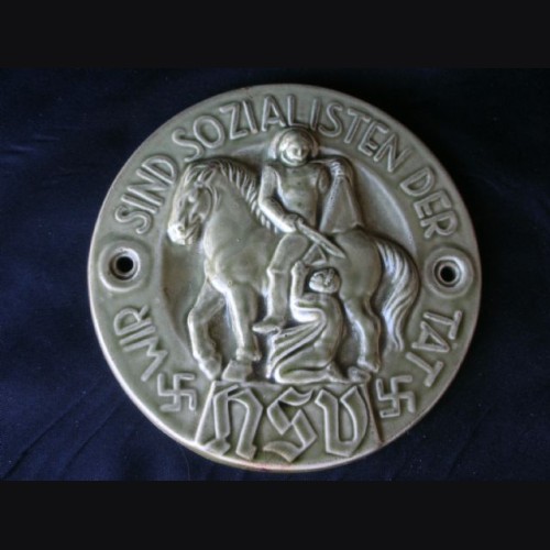 Third Reich NSV Porcelain Disc # 1139
