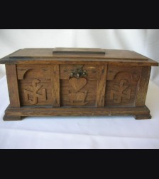 NSV Wooden Collection Box ( Nationalsozialistische Volkswohlfahrt ) # 1178
