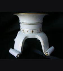 Allach Model #89 Candle Holder W/ Gold Accents ( Diebitsch )