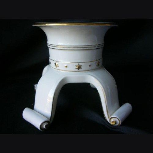 Allach Model #89 Candle Holder W/ Gold Accents ( Diebitsch ) # 1385