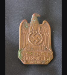 Reich Party Day Badge 1933 ( Reichparteitag ) # 1399