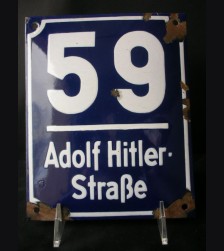 Adolf Hitler-Strasse House Sign # 1444