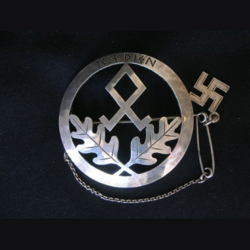 National Socialist Ladies Brooch ( Odal Rune ) # 1451