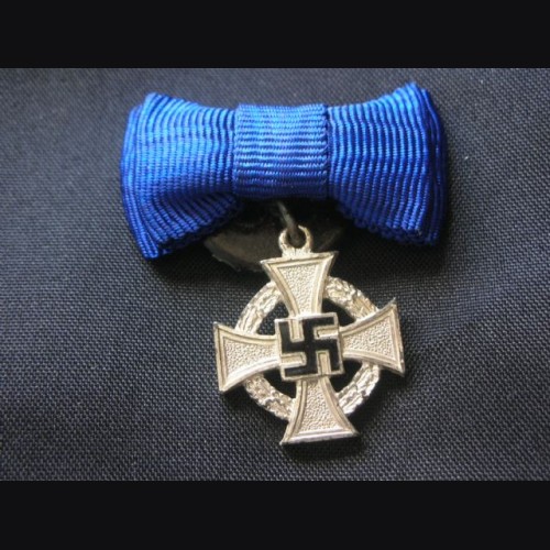 N.S.D.A.P 25 Year Service Cross Miniature # 1494