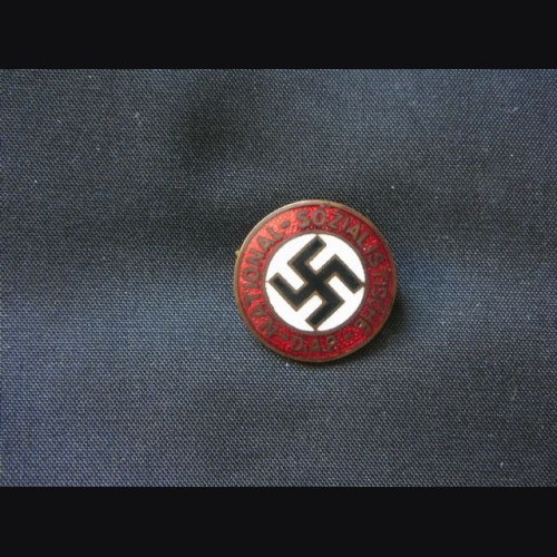 N.S.D.A.P Party Pin- Otto Schickel # 1576