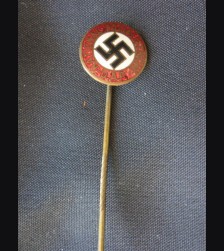 N.S.D.A.P Party Stickpin- Transitional RZM/63 # 1583