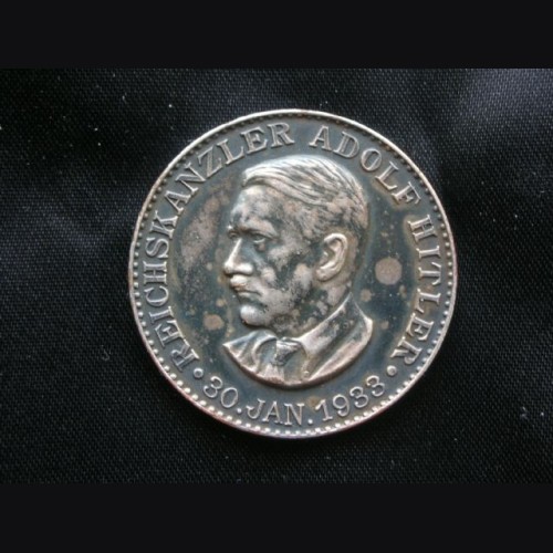 Reichkanzler Adolf Hitler Silver Coin 1933 # 1644