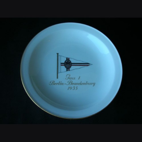 Meissen D.D.A.C. Plate- Brandenburg 1935 # 1676